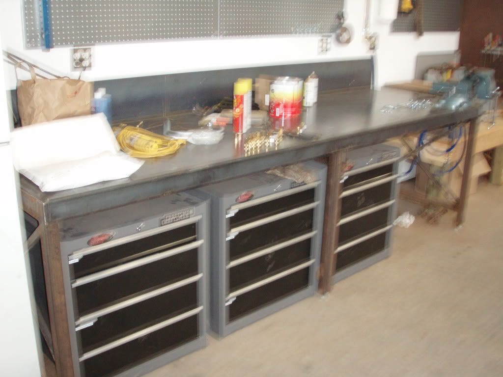 plans a steel work bench